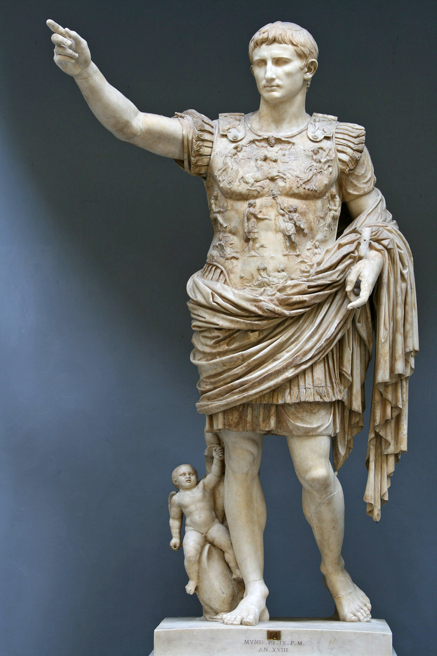 Augustus Prima Porta courtesy Wikimedia