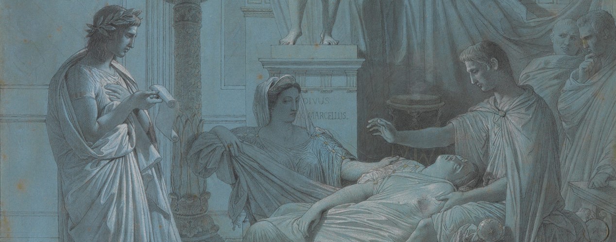 Ingres' Vergil reading the Aeneid